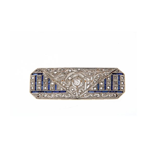 Spilla Soprana Gioielleria Donna in Platino Diamante SP BELLE EPOQUE BRILL CENTR - SP BELLE EPOQUE BRILL CENTR